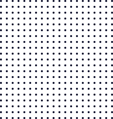 Decorative dotted shape